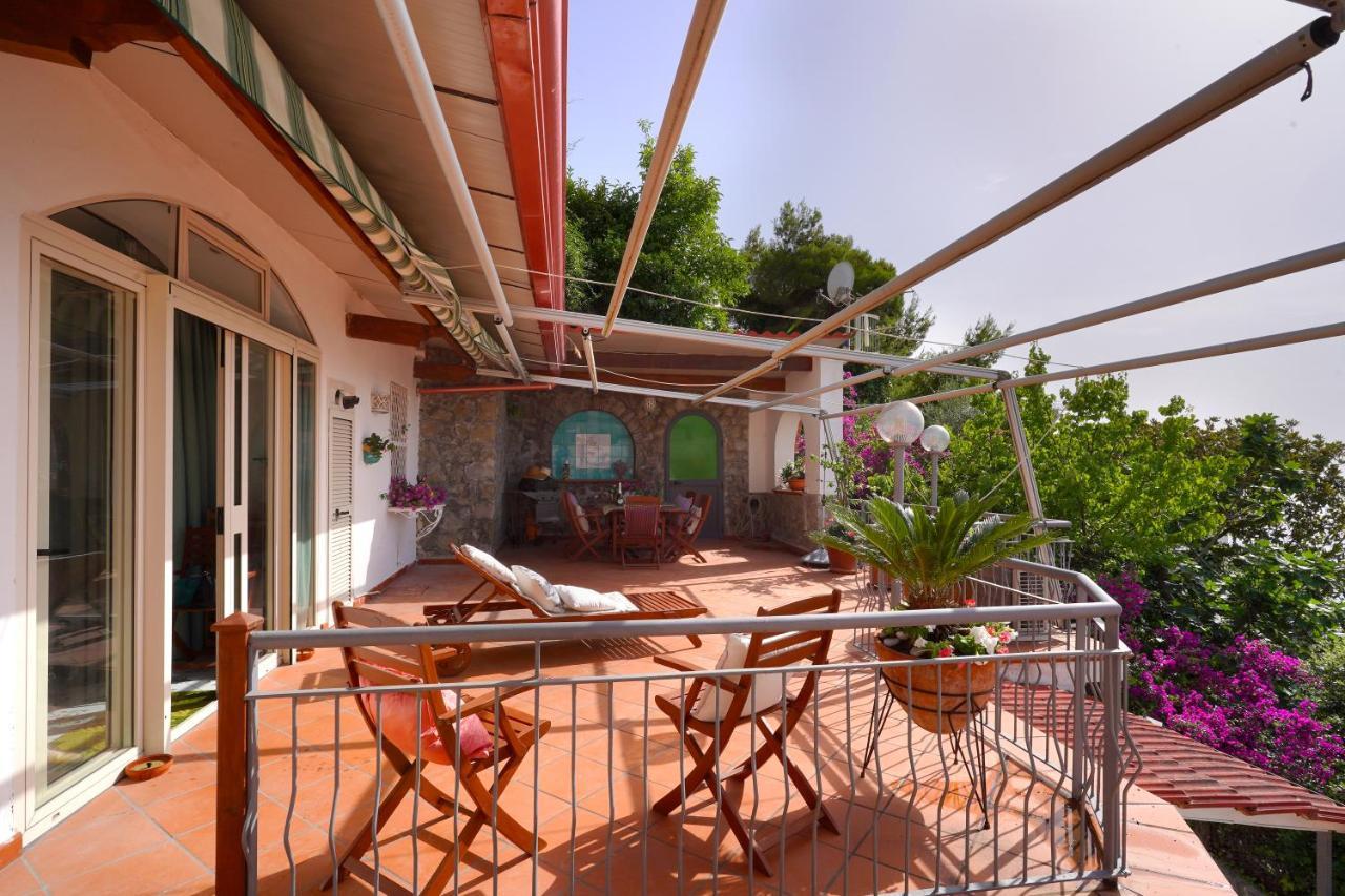 Vila La Rosa Dei Venti Massa Lubrense Exteriér fotografie