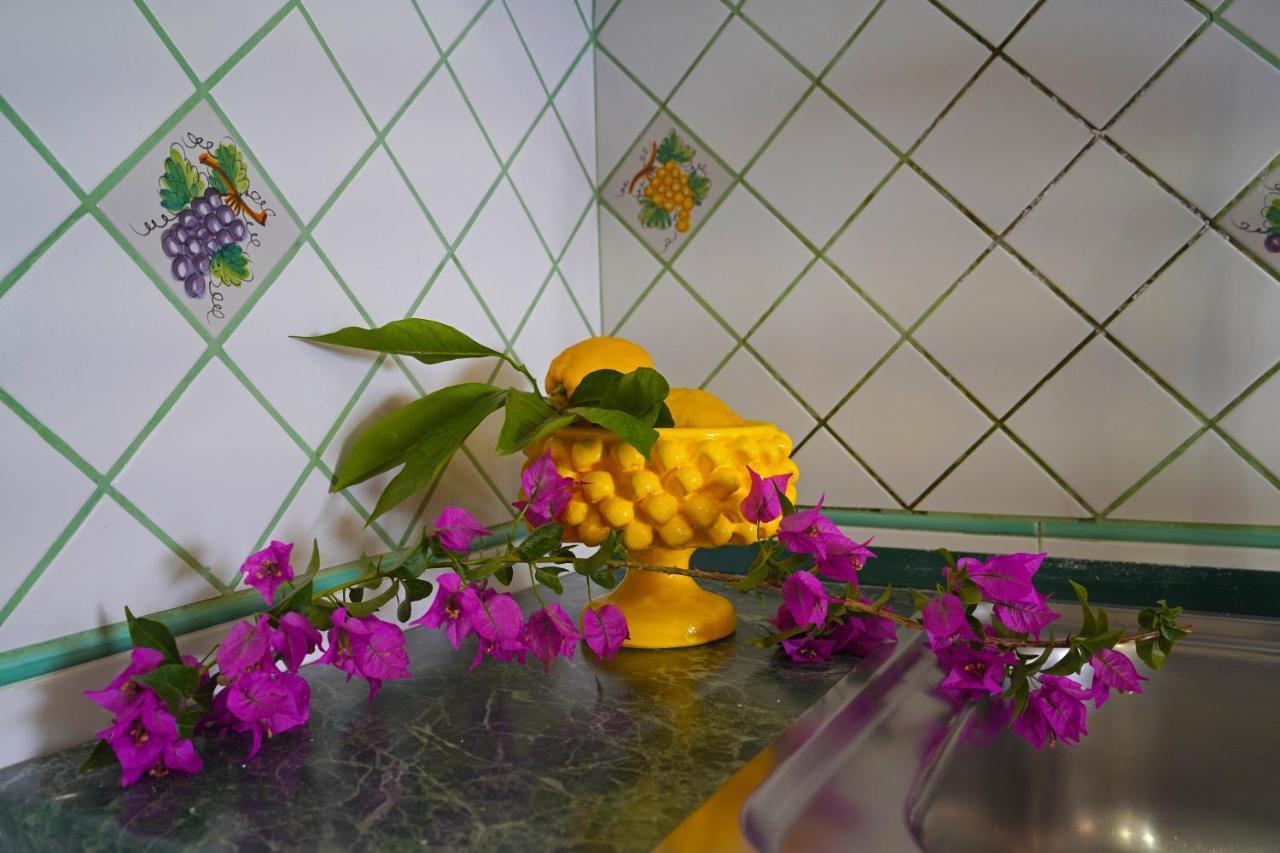 Vila La Rosa Dei Venti Massa Lubrense Exteriér fotografie