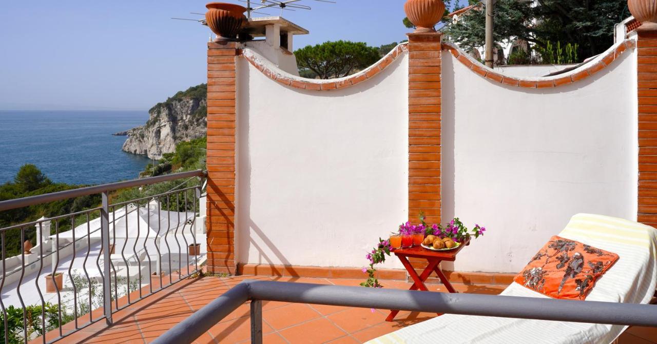 Vila La Rosa Dei Venti Massa Lubrense Exteriér fotografie